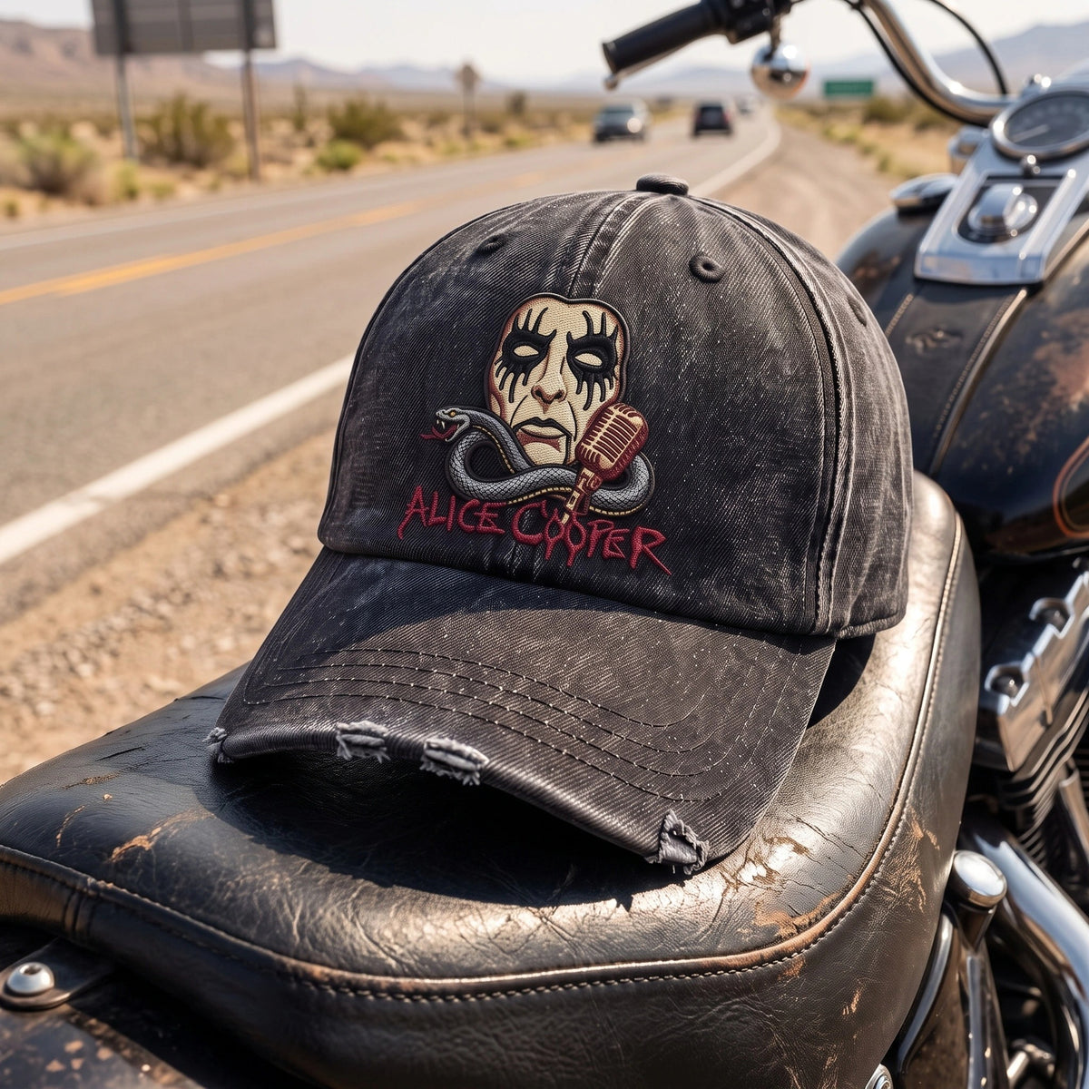 ACO Face Microphone Denim Cap