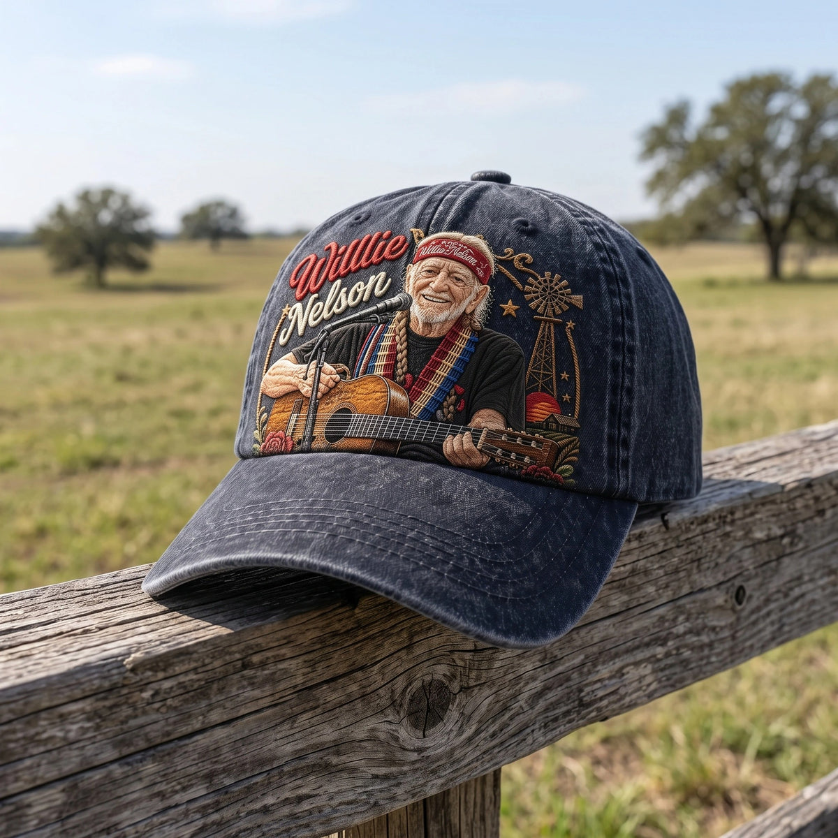 WNE Country Windmill Denim Cap