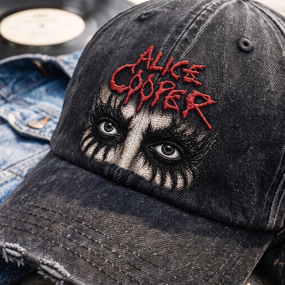 ACO Horror Eyes Denim Cap