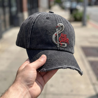 ACO Snake Cane Denim Cap