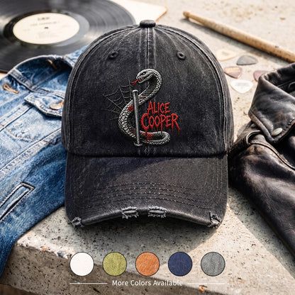 ACO Snake Cane Denim Cap