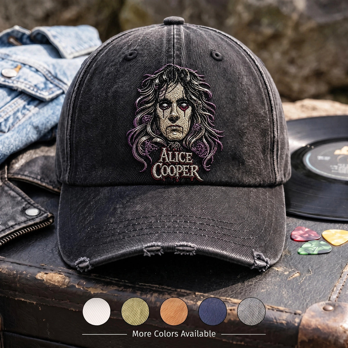 ACO Horror Portrait Denim Cap