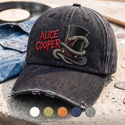 ACO Top Hat Snake Denim Cap