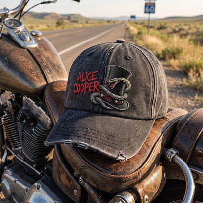 ACO Top Hat Snake Denim Cap