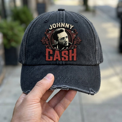 JCA Portrait Vintage Denim Cap