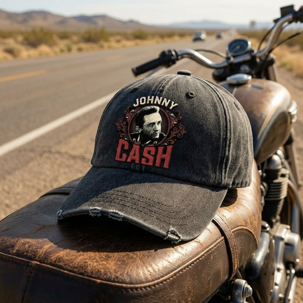 JCA Portrait Vintage Denim Cap