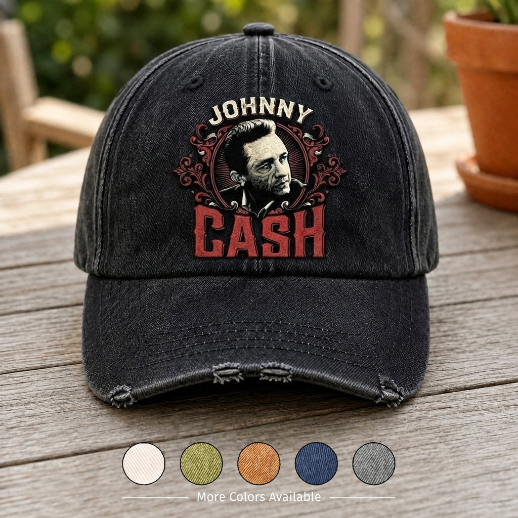 JCA Portrait Vintage Denim Cap