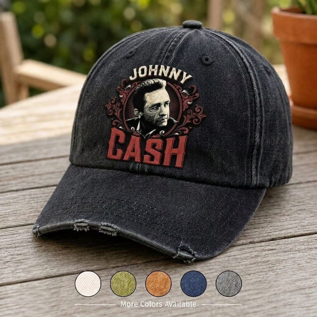 JCA Portrait Vintage Denim Cap