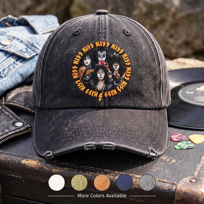 KIS Band Portrait Denim Cap