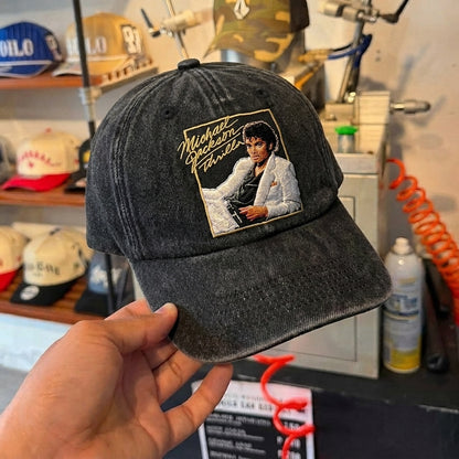 MJA Thriller Portrait Denim Cap