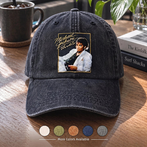 MJA Thriller Portrait Denim Cap
