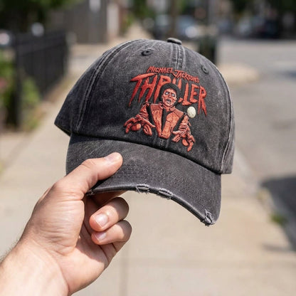 MJA Thriller Horror Denim Cap