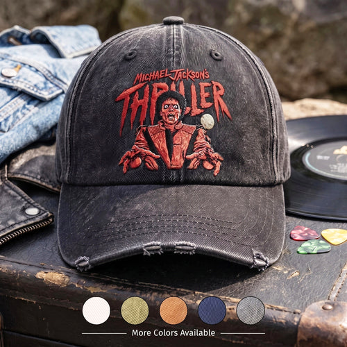 MJA Thriller Horror Denim Cap