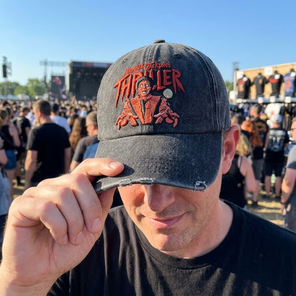 MJA Thriller Horror Denim Cap