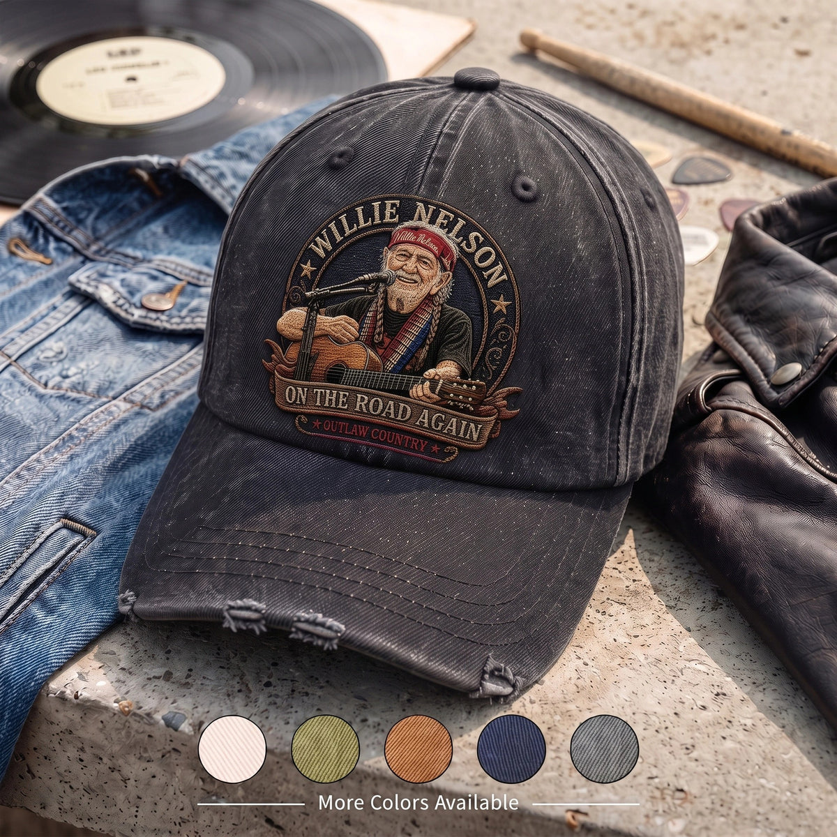 WNE On The Road Again Denim Cap