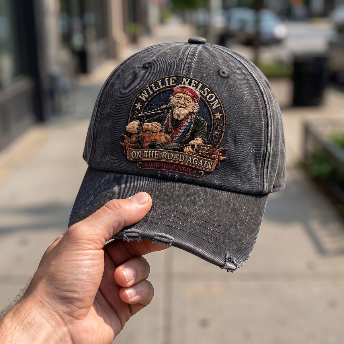 WNE On The Road Again Denim Cap
