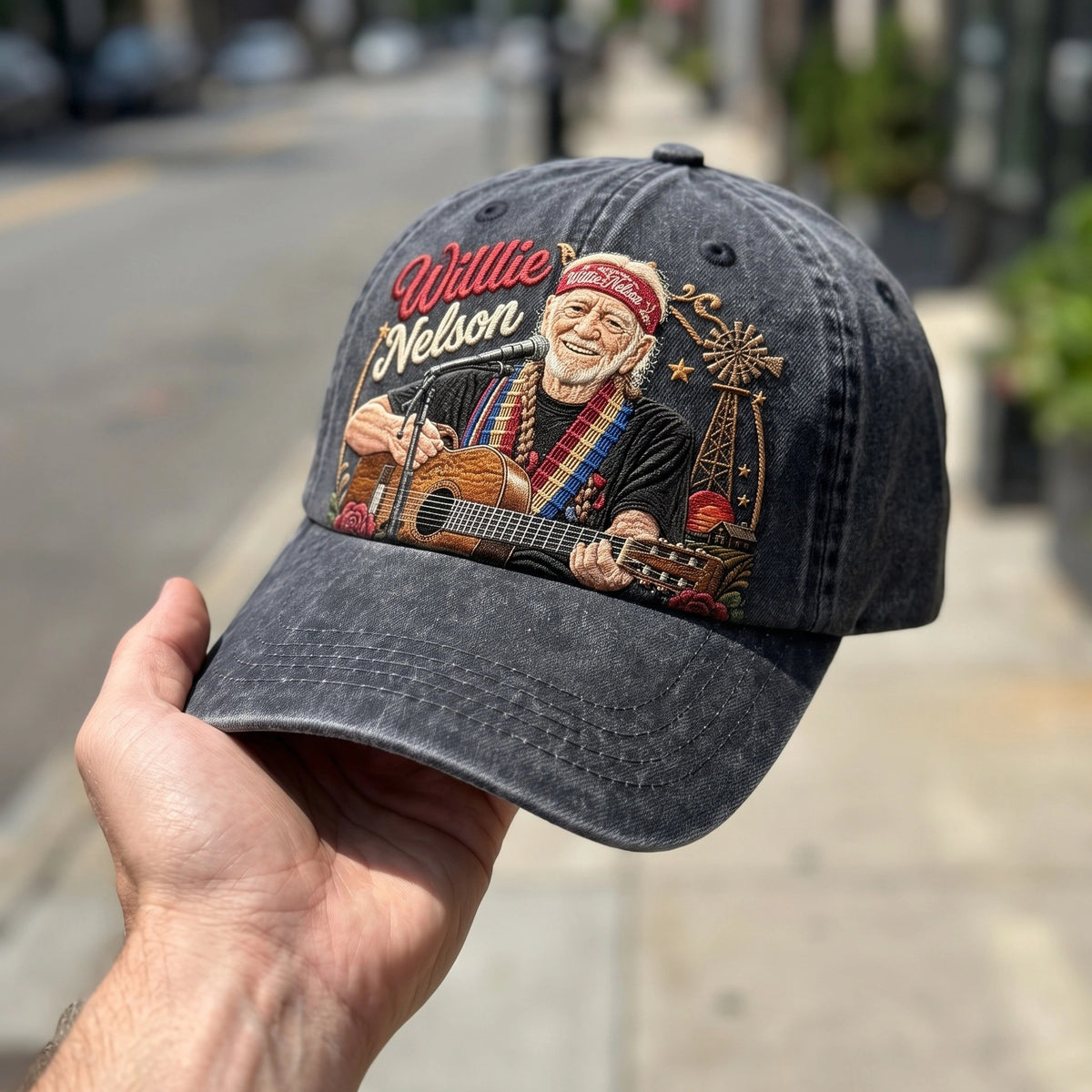 WNE Country Windmill Denim Cap