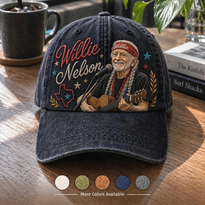 WNE Texas Guitar Denim Cap