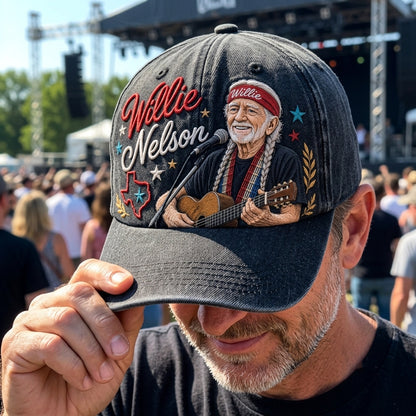 WNE Texas Guitar Denim Cap