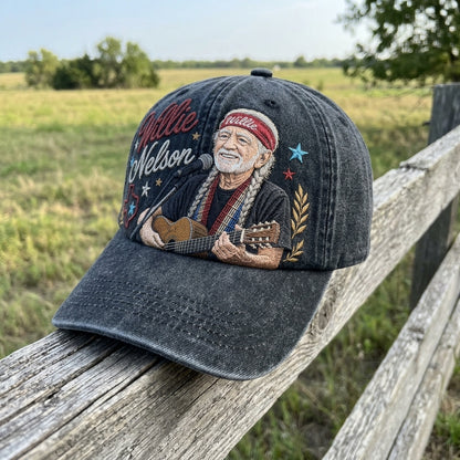 WNE Texas Guitar Denim Cap