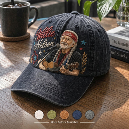 WNE Texas Guitar Denim Cap