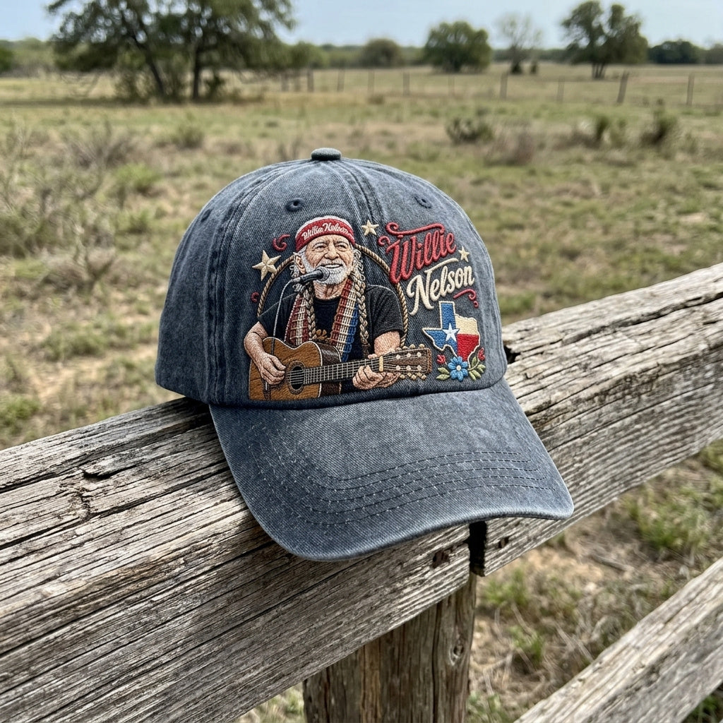 WNE Texas Star Denim Cap